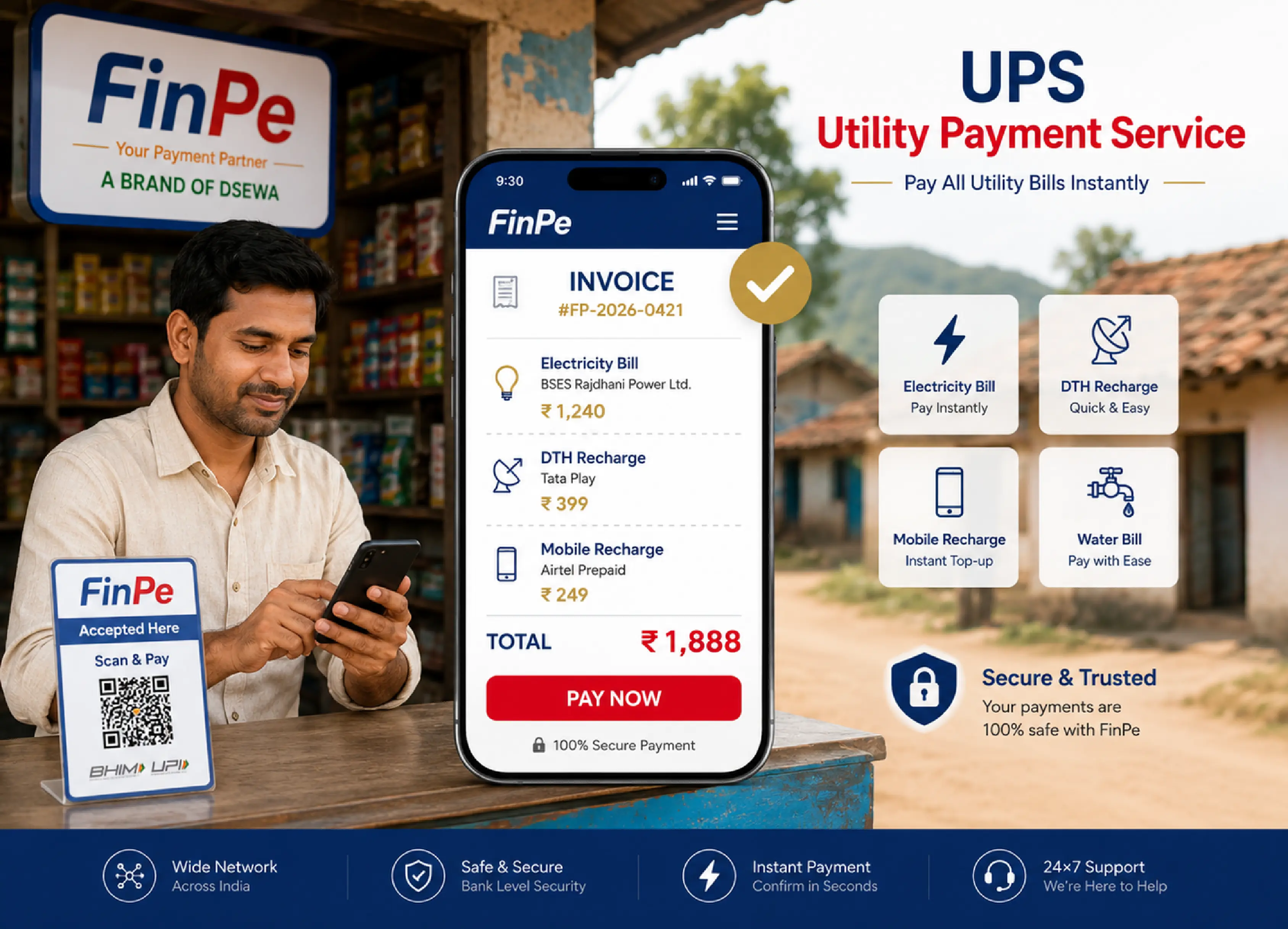 Utility Recharge & Billpayment FinPe